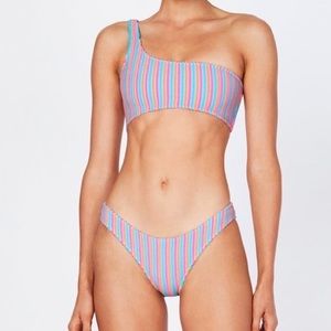 triangl melrose sherbet stripe bikini
